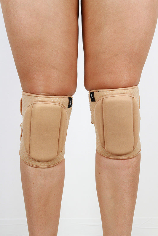 VELCRO Grip Knee Pads Gel Dot – NUDE – Pole, Dance & Floorwork