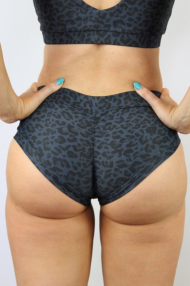 Carbon Animal Naughty Fit Shorts - low waisted naughty shorts - Velvet Door