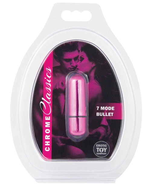 Erotic Toy Company Chrome Classics Bullet - 7 Speed - toys - Velvet Door