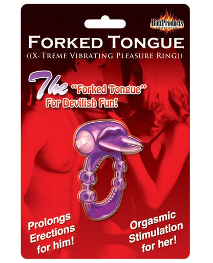 Forked Tongue X-Treme Vibrating Pleasure Ring - toys - Velvet Door