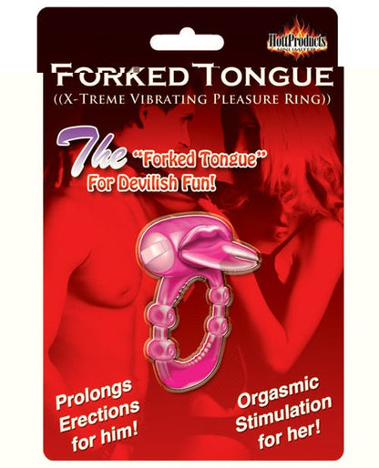 Forked Tongue X-Treme Vibrating Pleasure Ring - toys - Velvet Door
