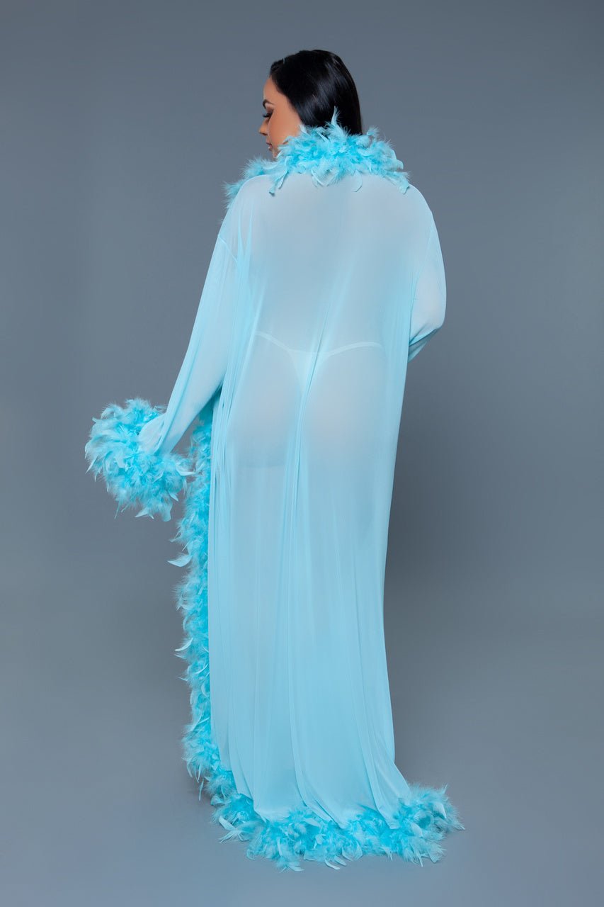 Glamour Robe - feather robes - Velvet Door