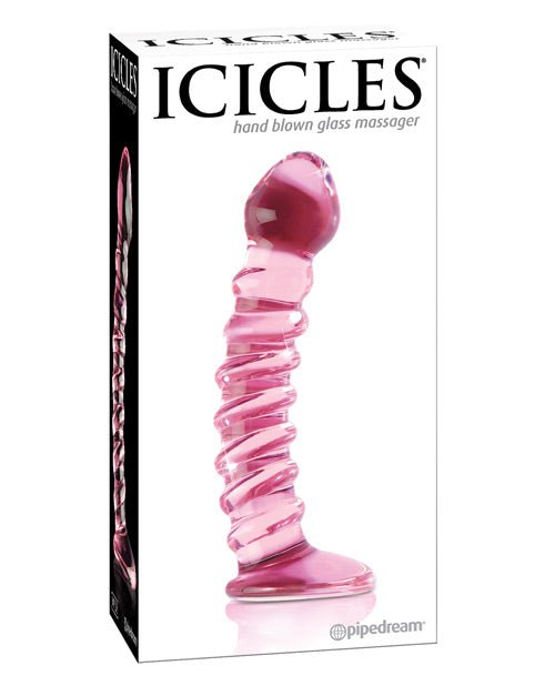 Icicles No.Hand Blown Glass - Clear W/Ridges - toys - Velvet Door