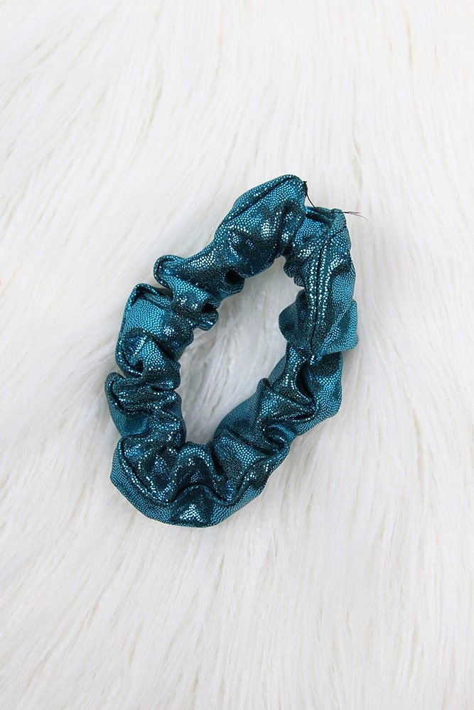 Jade Sparkle Scrunchie - headbands & scrunchies - Velvet Door