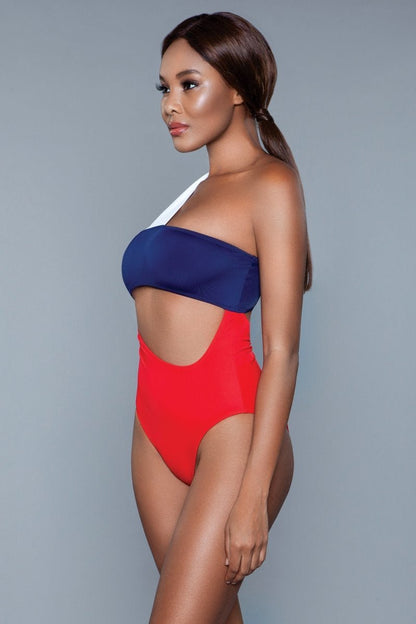 Kennedy Swimsuit - one piece swimwear - Velvet Door