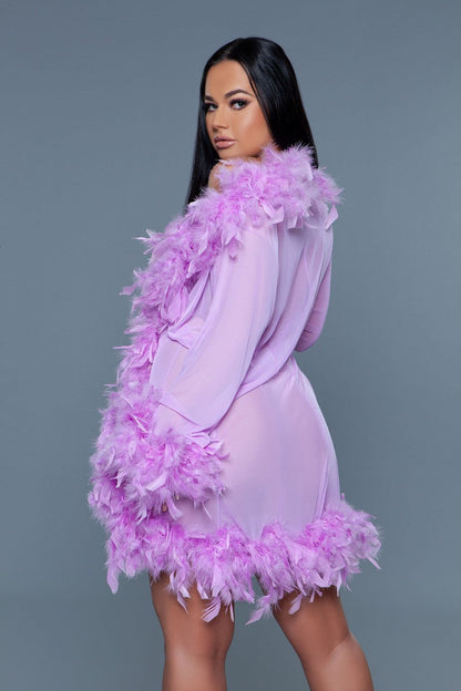 Lux Robe - feather robes - Velvet Door