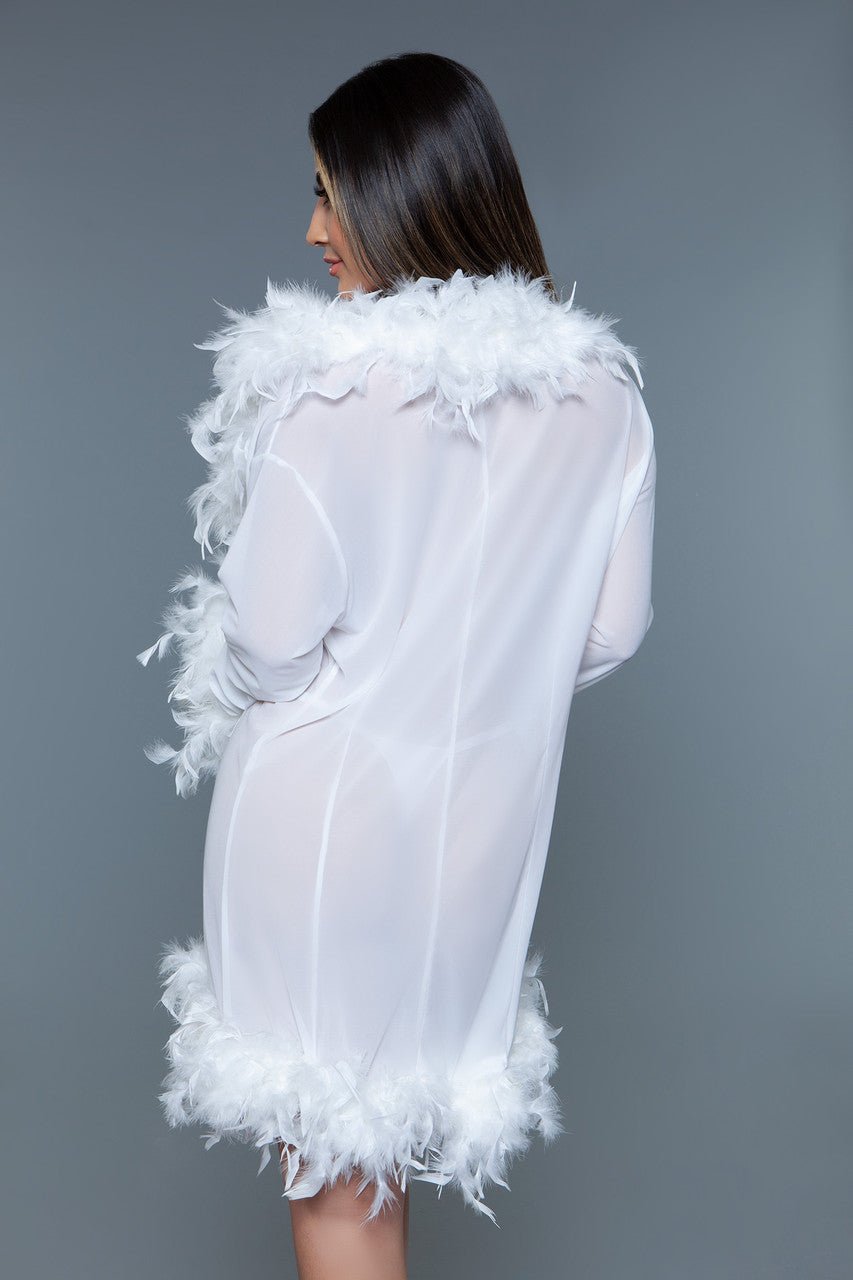 Lux Robe - feather robes - Velvet Door