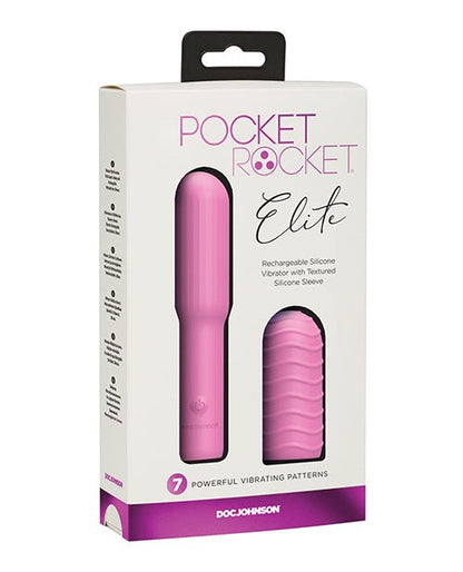 Pocket Rocket Elite Rechargeable W/Removable Sleeve - toys - Velvet Door
