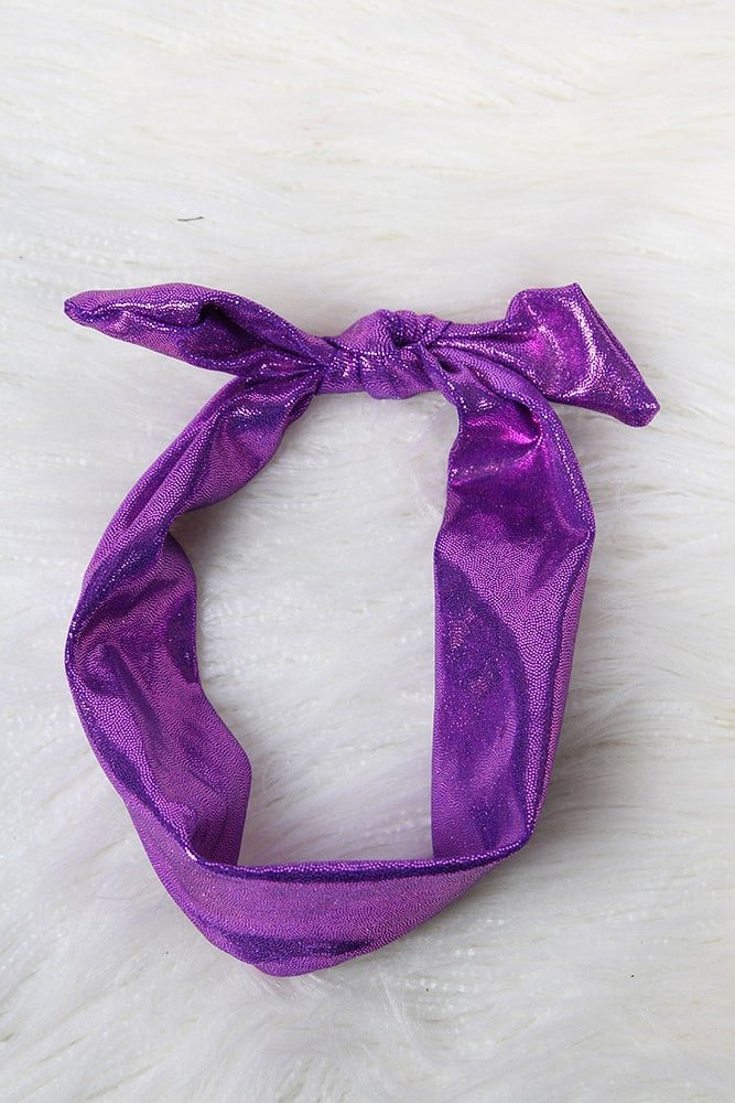 Purple Sparkle Headband - headbands & scrunchies - Velvet Door