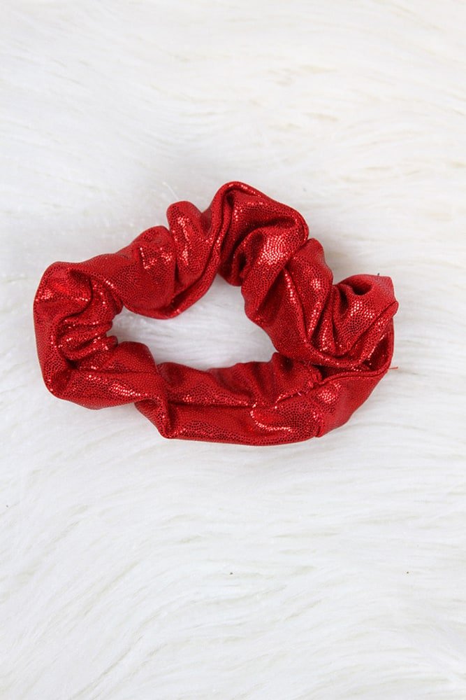 Red Sparkle Scrunchie - headbands & scrunchies - Velvet Door