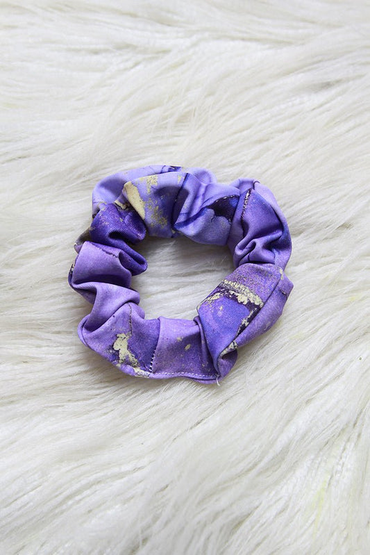 Tutti Frutti Scrunchie - Grape - headbands & scrunchies - Velvet Door